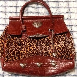 Vintage Leopard/Angel Purse